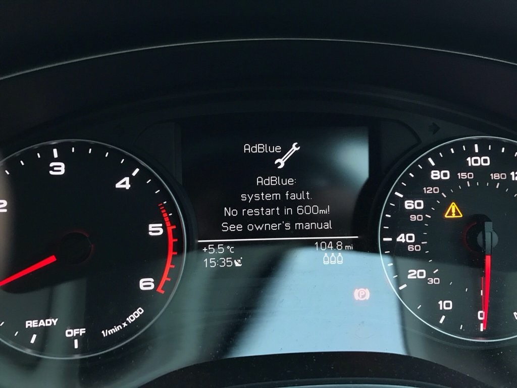 Mercedes Atego AdBlue system diagnostics